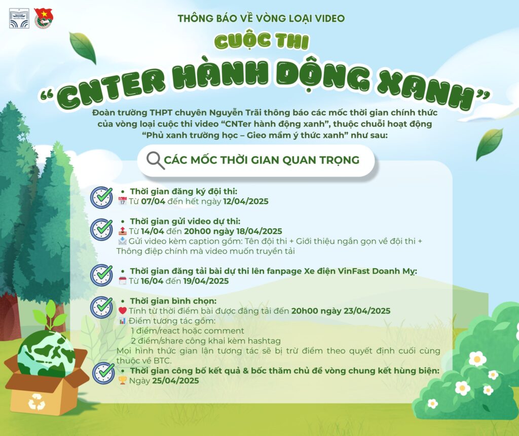 CNTer hành động xanh